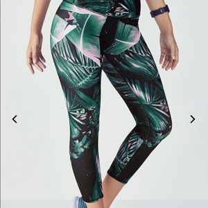 Salar Printed Powerhold Capri
